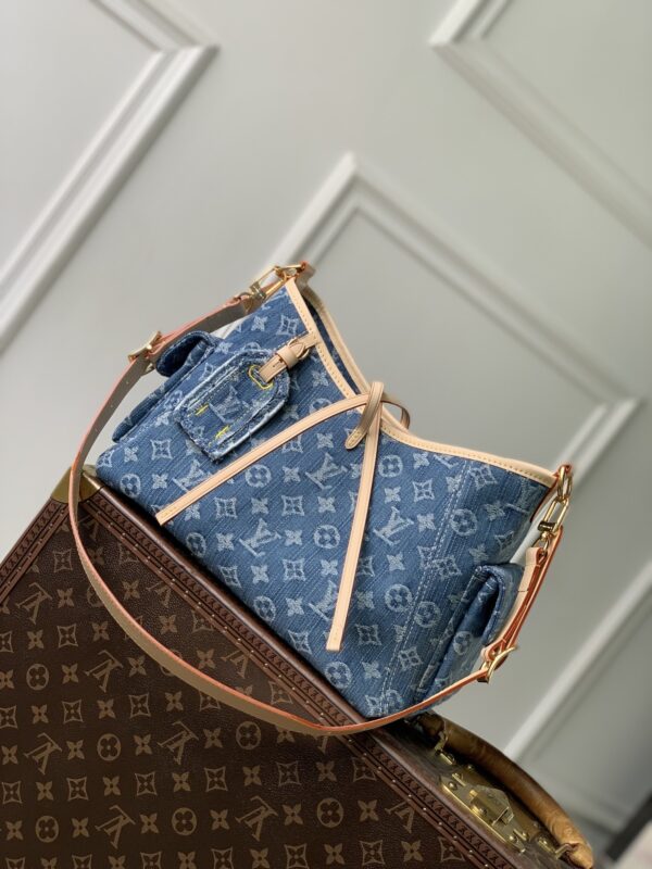 Louis Vuitton CarryAll Cargo Small Handbag – Denim Rendez-Vous