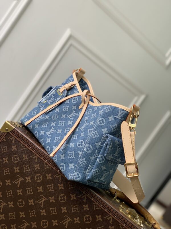 Louis Vuitton CarryAll Cargo Small Handbag – Denim Rendez-Vous