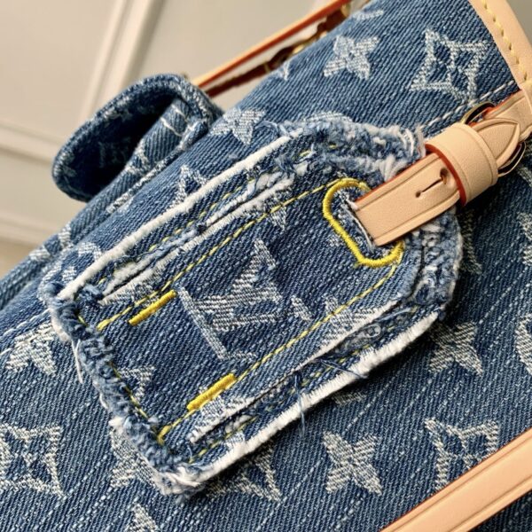 Louis Vuitton CarryAll Cargo Small Handbag – Denim Rendez-Vous