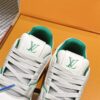 sy_no_144DAC592F3E0D9DEE062AD7BF4FFAF4_5 Louis Vuitton LV Trainer White, Emerald Green & Light Grey Retro Sneakers