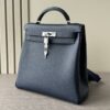 sy_no_145A100634276BC1D62483BD98EC7B4C_2 Hermès Kelly Ado 28 Backpack – Blue Togo Leather