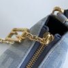 Fendi Baguette Mini Pouch – Light Blue Fabric