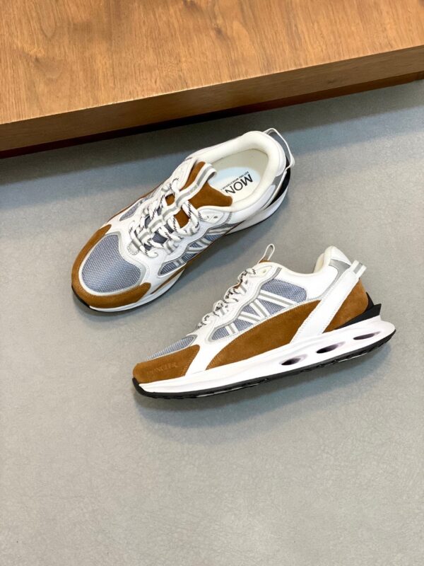 sy_no_14AA7F5DFDCA6224B8E85E8B794C3E6C_1 Brown & Khaki Lightweight Running Sneakers