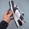Nike Dunk Low Custom “Pink Toe / Dog Love” Double Lace Sneakers