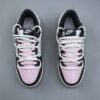 Nike Dunk Low Custom “Pink Toe / Dog Love” Double Lace Sneakers