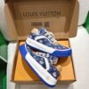 sy_no_169A603CCEDF0D0A02B92306B2B1E224_3 Louis Vuitton LV Groovy Blue Monogram Denim Chunky Skate Sneakers