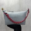 sy_no_17A53BC60430D925C487A8D1EE575A01_0 Ice Blue Waterproof Canvas Rope-Handle Hobo Bag