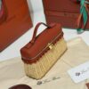 sy_no_1828B6855F99D6D6D64DCC6BD5678A92_2 Loro Piana Extra Pocket L19 – Woven Leather Bag (Red)