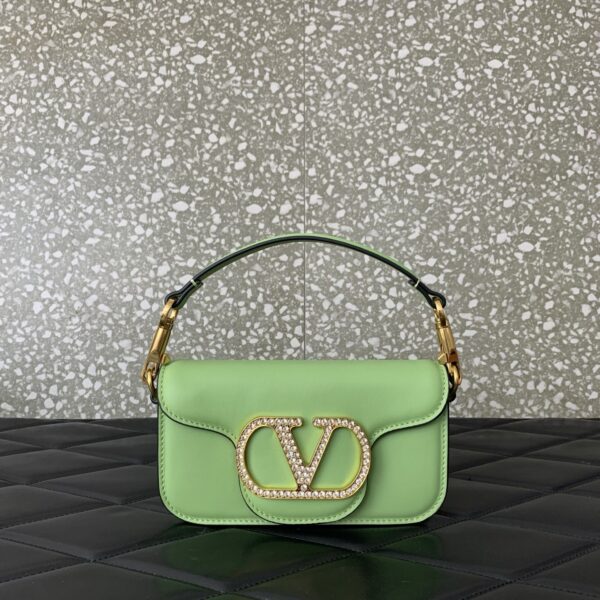 sy_no_183C567D42A945410F5F31F46A630A48_2 Valentino Garavani Mini Loco Calfskin Handbag – Crystal Embellished