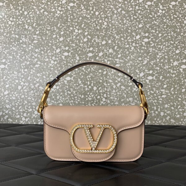 sy_no_183C567D42A945410F5F31F46A630A48_4 Valentino Garavani Mini Loco Calfskin Handbag – Crystal Embellished