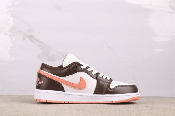 Air Jordan 1 Low – Mocha / Pink Orange