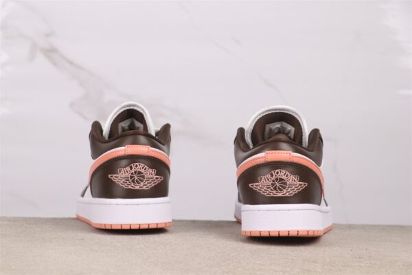 Air Jordan 1 Low – Mocha / Pink Orange