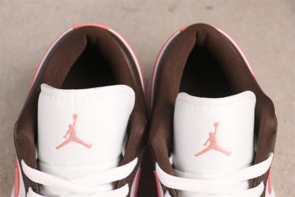 Air Jordan 1 Low – Mocha / Pink Orange