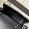Chanel Black & Gold Caviar Leather Classic CF Quilted Chain Bag