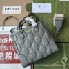 sy_no_18A2F6FD27CE22A32302E94282827C53_0 Gucci Matelassé Leather Shoulder Bag UM8HG 1046 – Pink Embossed Leather