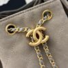 sy_no_18BC7D26DADEE472994B0BA0B9FEA72B_4 Chanel 25C Small Hobo Bag – Suede & Calfskin Leather with Gold Hardware (Matte Gray)