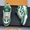 Green & White Retro Skate Sneakers