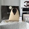 sy_no_1949E1A430AA0E029541CC69EB4DBA80_0 CHANEL Quilted Inverted-Triangle Hobo Bag / Tote / Crossbody Bag