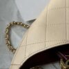 sy_no_1949E1A430AA0E029541CC69EB4DBA80_6 CHANEL Quilted Inverted-Triangle Hobo Bag / Tote / Crossbody Bag