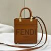 Fendi Sunshine Mini Tote Bag – Brown