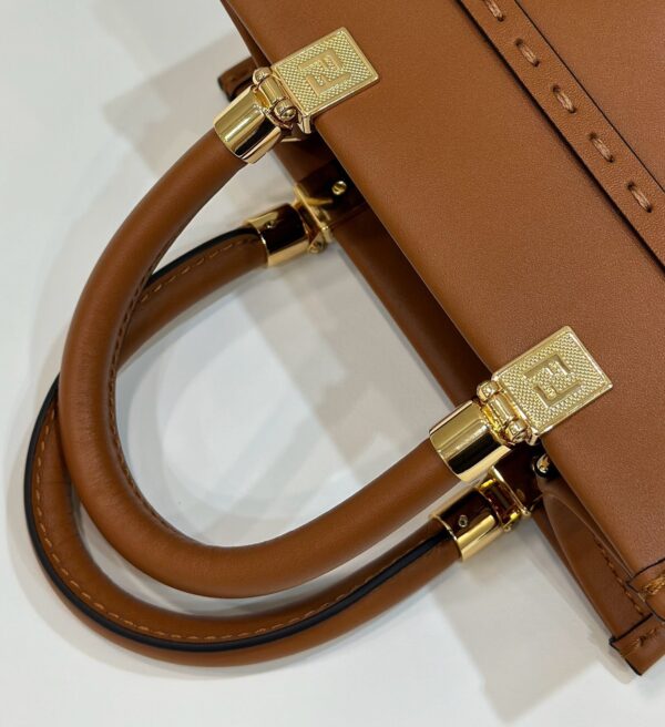Fendi Sunshine Mini Tote Bag – Brown