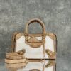 sy_no_19EAB64301947B3006A8DB39630C8C11_0 Balenciaga Le City Medium Canvas Motorcycle Bag
