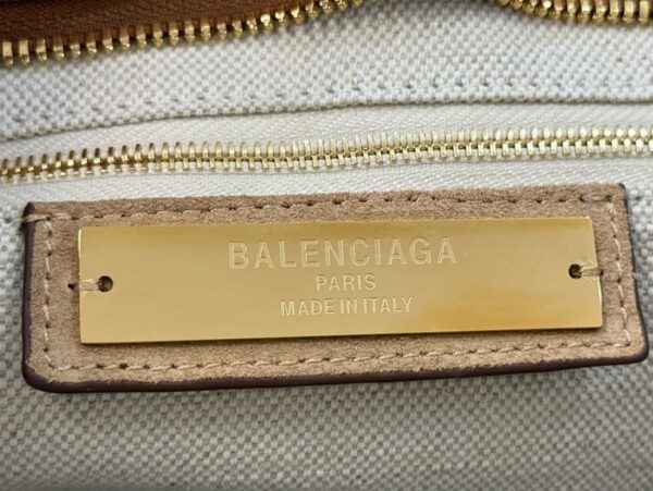sy_no_19EAB64301947B3006A8DB39630C8C11_8 Balenciaga Le City Medium Canvas Motorcycle Bag