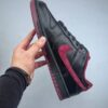 sy_no_19F333D0B114599B521B3396C295FED7_1 Nike Dunk Low Custom x Stüssy “Black / Burgundy” Sneakers