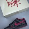 sy_no_19F333D0B114599B521B3396C295FED7_2 Nike Dunk Low Custom x Stüssy “Black / Burgundy” Sneakers