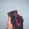 sy_no_19F333D0B114599B521B3396C295FED7_5 Nike Dunk Low Custom x Stüssy “Black / Burgundy” Sneakers