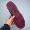 sy_no_19F333D0B114599B521B3396C295FED7_7 Nike Dunk Low Custom x Stüssy “Black / Burgundy” Sneakers