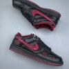 sy_no_19F333D0B114599B521B3396C295FED7_8 Nike Dunk Low Custom x Stüssy “Black / Burgundy” Sneakers