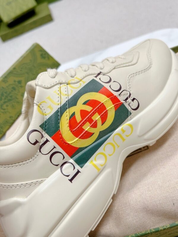 sy_no_19F5F11DD25788B415EEA81A5D3FE9D1_8 Gucci Rhyton Worldwide Vintage Logo Sneaker in Off-White Leather