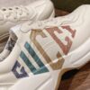 sy_no_19F91C6ECC25811BE412DB75F56260AE_6 Gucci Rhyton Multicolored Glitter Logo Sneaker