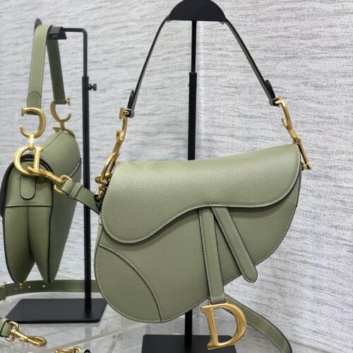 DIOR Women's Grained Calfskin Saddle Bag