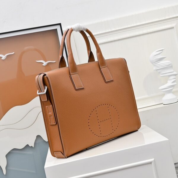 sy_no_1B027DD39460C1F0B44B6CCF38182934_1 New Hermès Men's Briefcase – Leather Handheld & Shoulder Bag