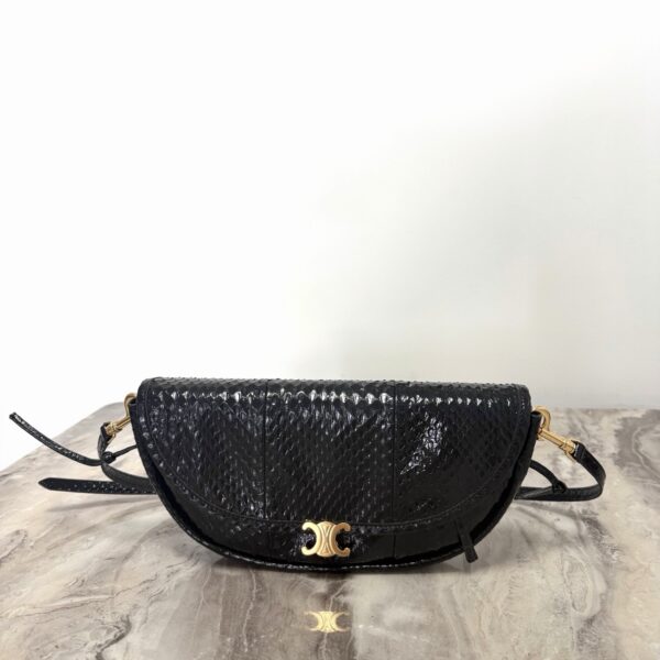 sy_no_1B3B98B43A19242E49F7EE7FF39083F0_0 Halfmoon Small Shoulder Bag – Black Snakeskin