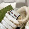 sy_no_1C75025ABE42E338EE5C9FDF3A73EDF2_6 Gucci Screener Sneaker in Beige GG Canvas & White with Pink Accents & Double G Logo