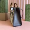 Gucci Diana Small Bamboo Top Handle Bag – Brown Canvas & Black Leather
