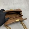 sy_no_1EAFC6C1DE24CCDA9A7E5ABF9E0E77FE_7 Caramel Matelassé Flap Shoulder / Crossbody Bag