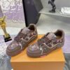 sy_no_211CB74F14F48A2D8C5819ADC673BA13_2 Louis Vuitton LV Trainer Maxi Deep Brown & Multicolor Monogram Sneakers
