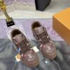 sy_no_211CB74F14F48A2D8C5819ADC673BA13_3 Louis Vuitton LV Trainer Maxi Deep Brown & Multicolor Monogram Sneakers
