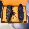 sy_no_214894756FD64C56D955F30EEC8BD13A_3 Louis Vuitton Sneakerina Monogram Canvas & Black Mesh Thin-Sole Sneakers