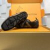 sy_no_214894756FD64C56D955F30EEC8BD13A_5 Louis Vuitton Sneakerina Monogram Canvas & Black Mesh Thin-Sole Sneakers