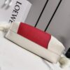 sy_no_215DB27D6B8F13F54B825476E1F2B633_3 Loewe Lion Intarsio Flamenco Medium Bag – Glossy Calfskin Leather (White)