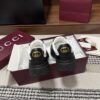 sy_no_21CB02F14890A04606235B99A25B5987_7 Gucci Re-Web Sneaker in Black & White Leather with Web Stripe