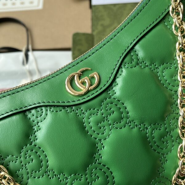 sy_no_21D2F518B8163827EA6971039995BB45_5 Matelassé Leather Handbag – Green
