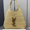 sy_no_223BD04B698EDE153F89A185C778EC57_4 YSL Small Icare Woven Tote – Beige & Gold