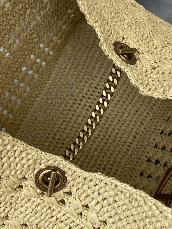 sy_no_223BD04B698EDE153F89A185C778EC57_9 YSL Small Icare Woven Tote – Beige & Gold