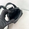 sy_no_228A963D58B941439B7CEFBB162FFB7D_7 Prada Black Triangle Logo Fashionable Casual Shoulder/Crossbody Phone Bag